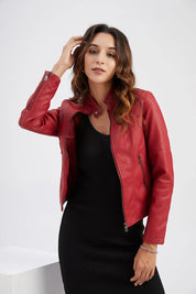 Dames Leren Jas | Kort