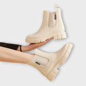 Dames Rubber Enkellaarsjes | Waterdicht