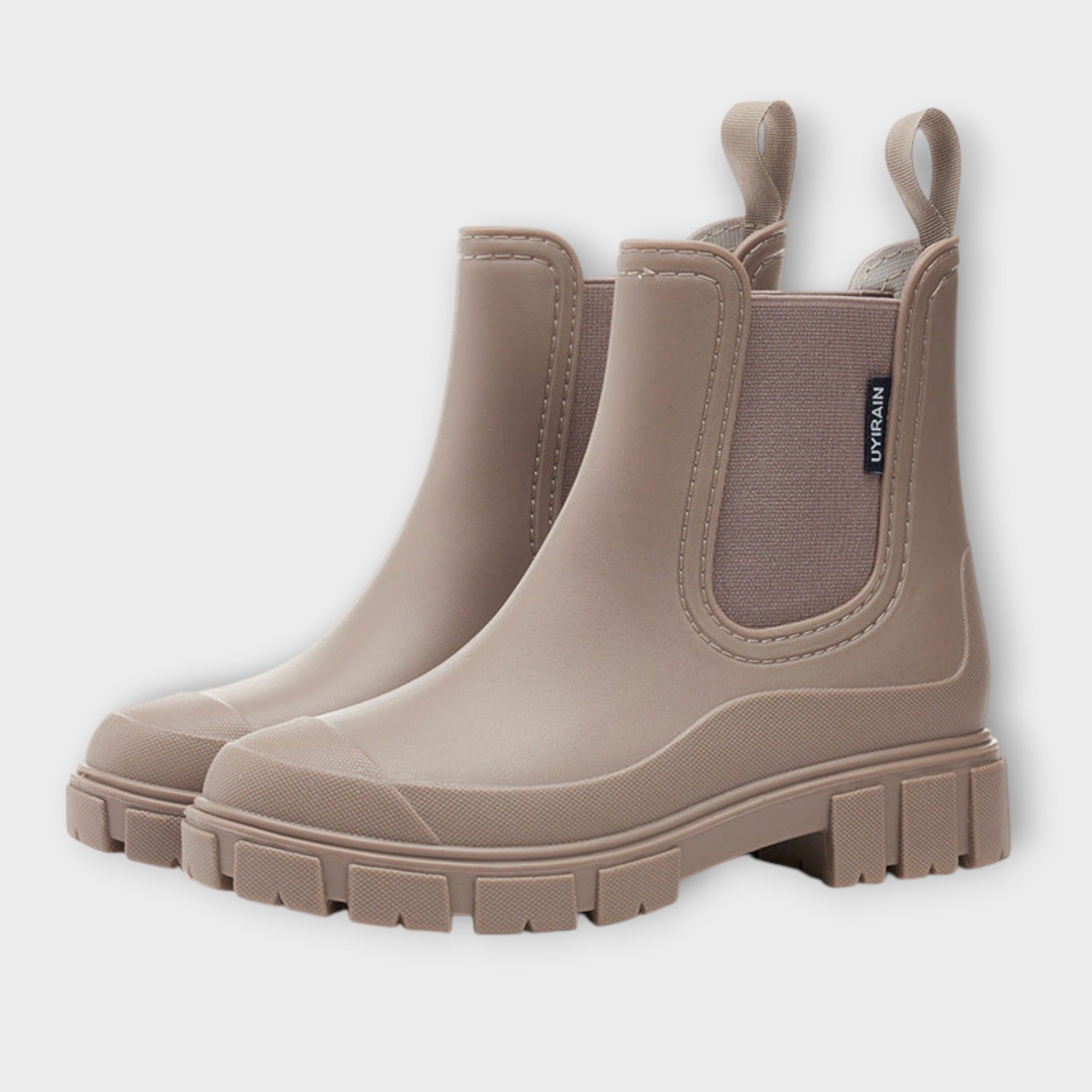 Dames Rubber Enkellaarsjes | Waterdicht