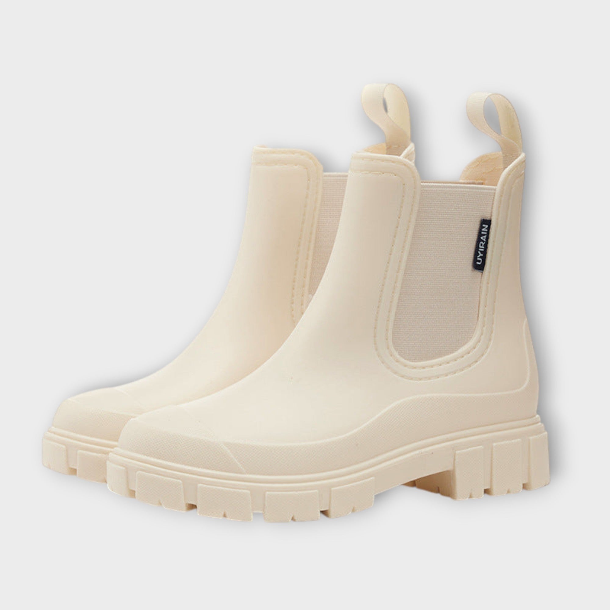 Dames Rubber Enkellaarsjes | Waterdicht