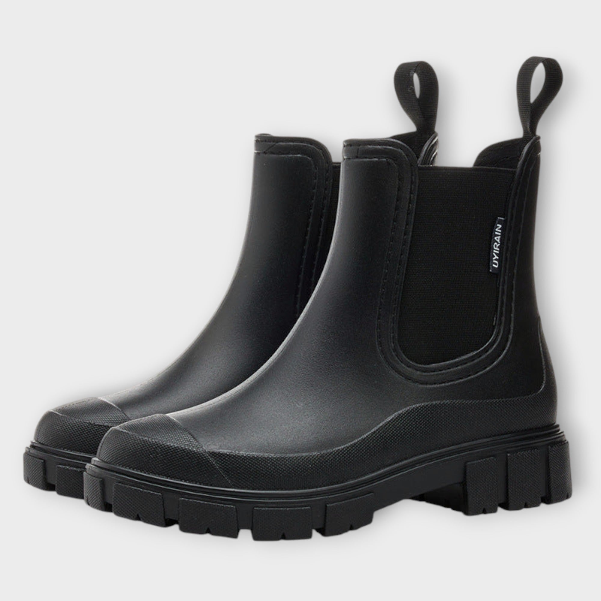 Dames Rubber Enkellaarsjes | Waterdicht