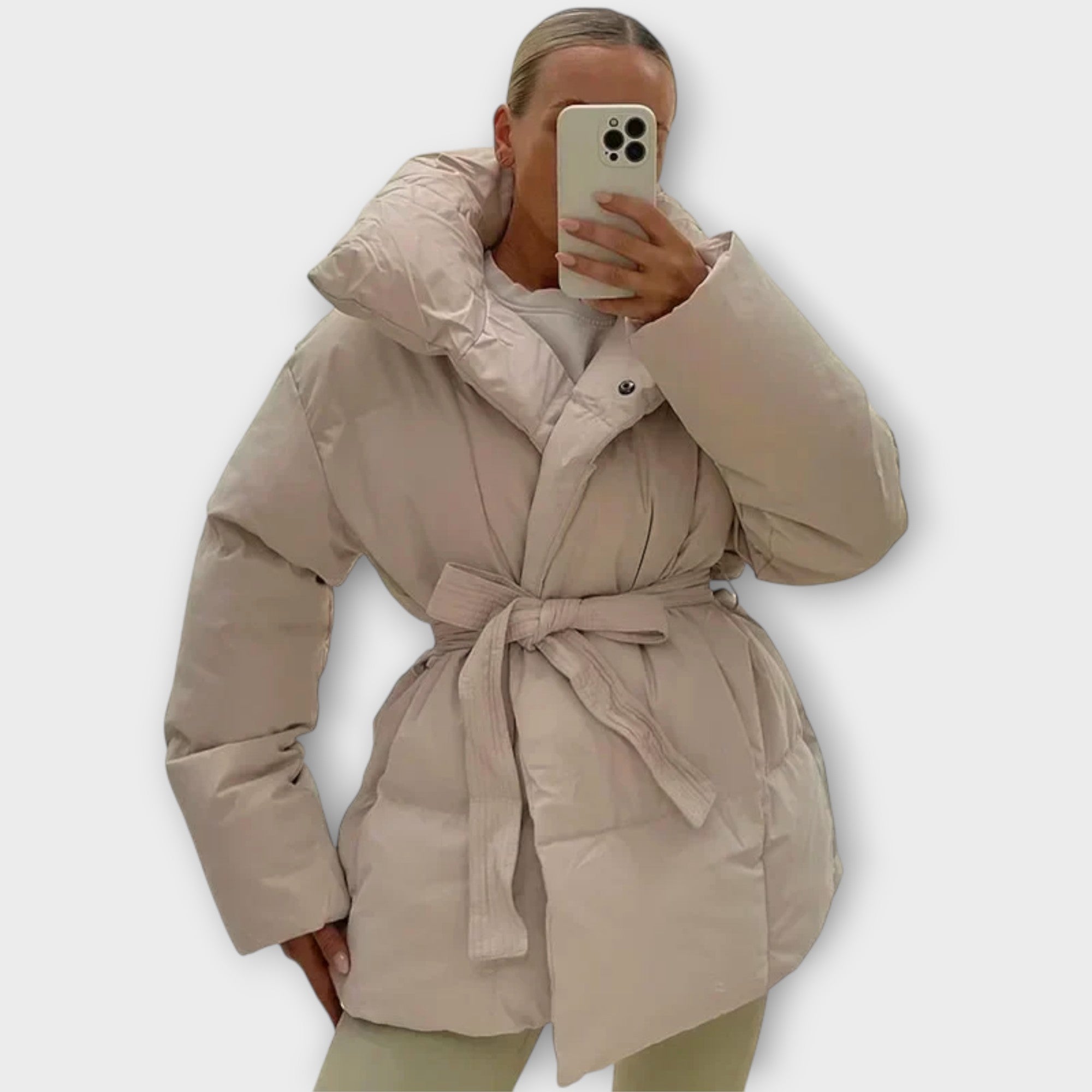 Dames gewatteerde winter parka | warm