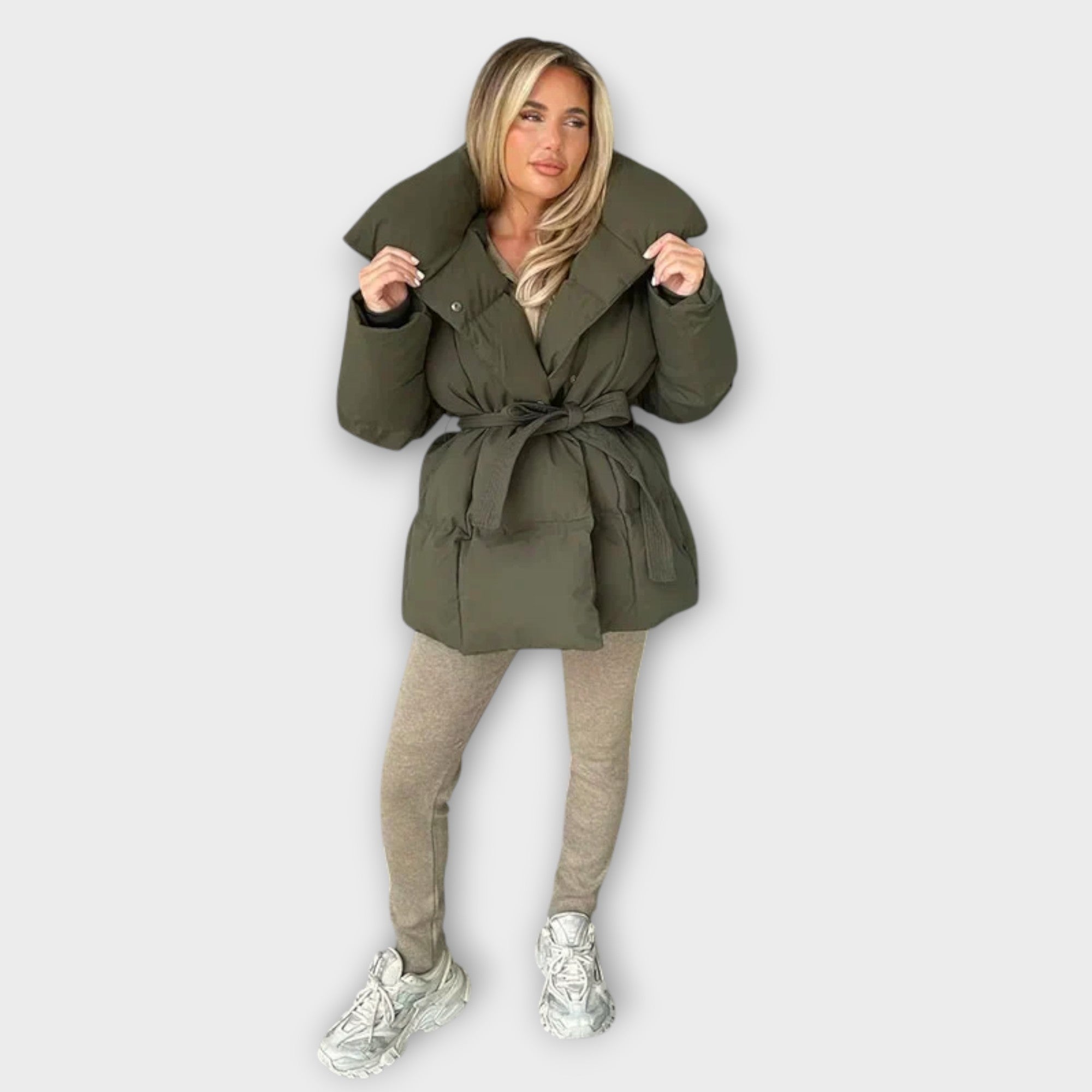 Dames gewatteerde winter parka | warm