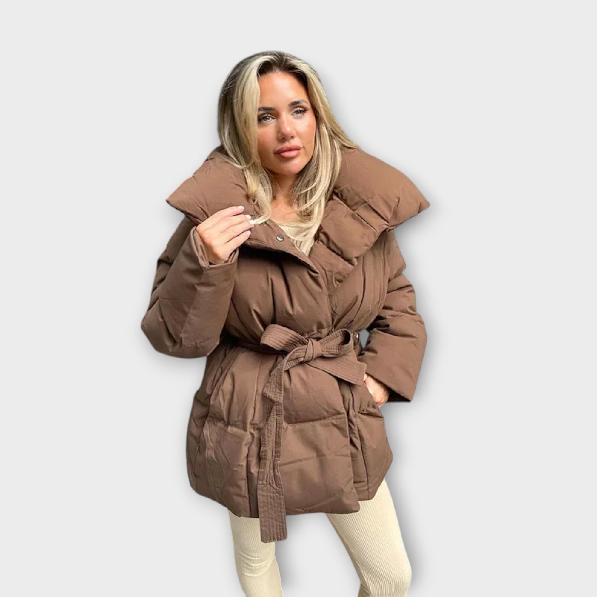 Dames gewatteerde winter parka | warm