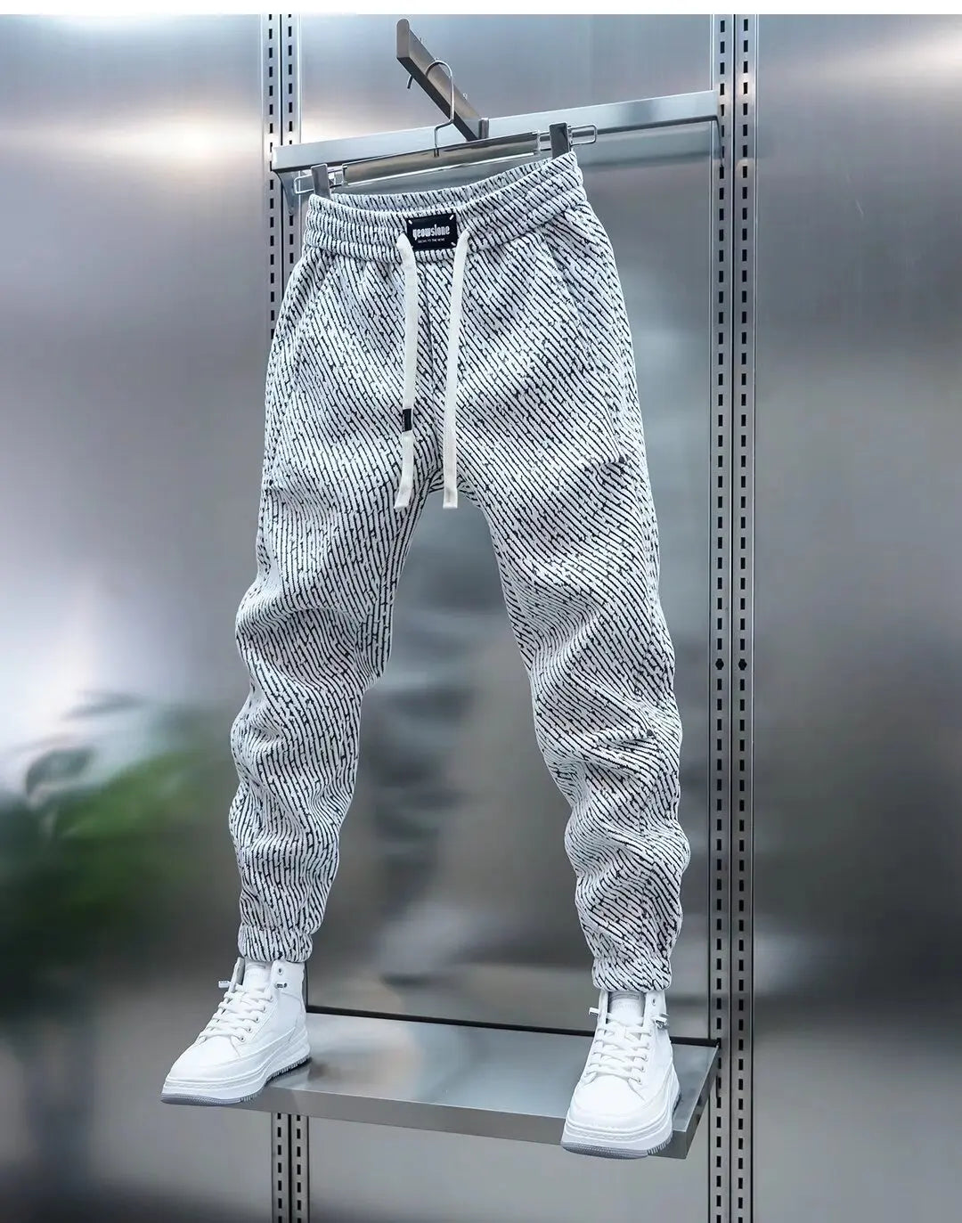 Leon™ | Casual broek met patroon