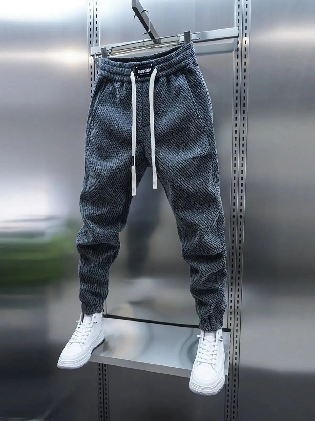 Leon™ | Casual broek met patroon