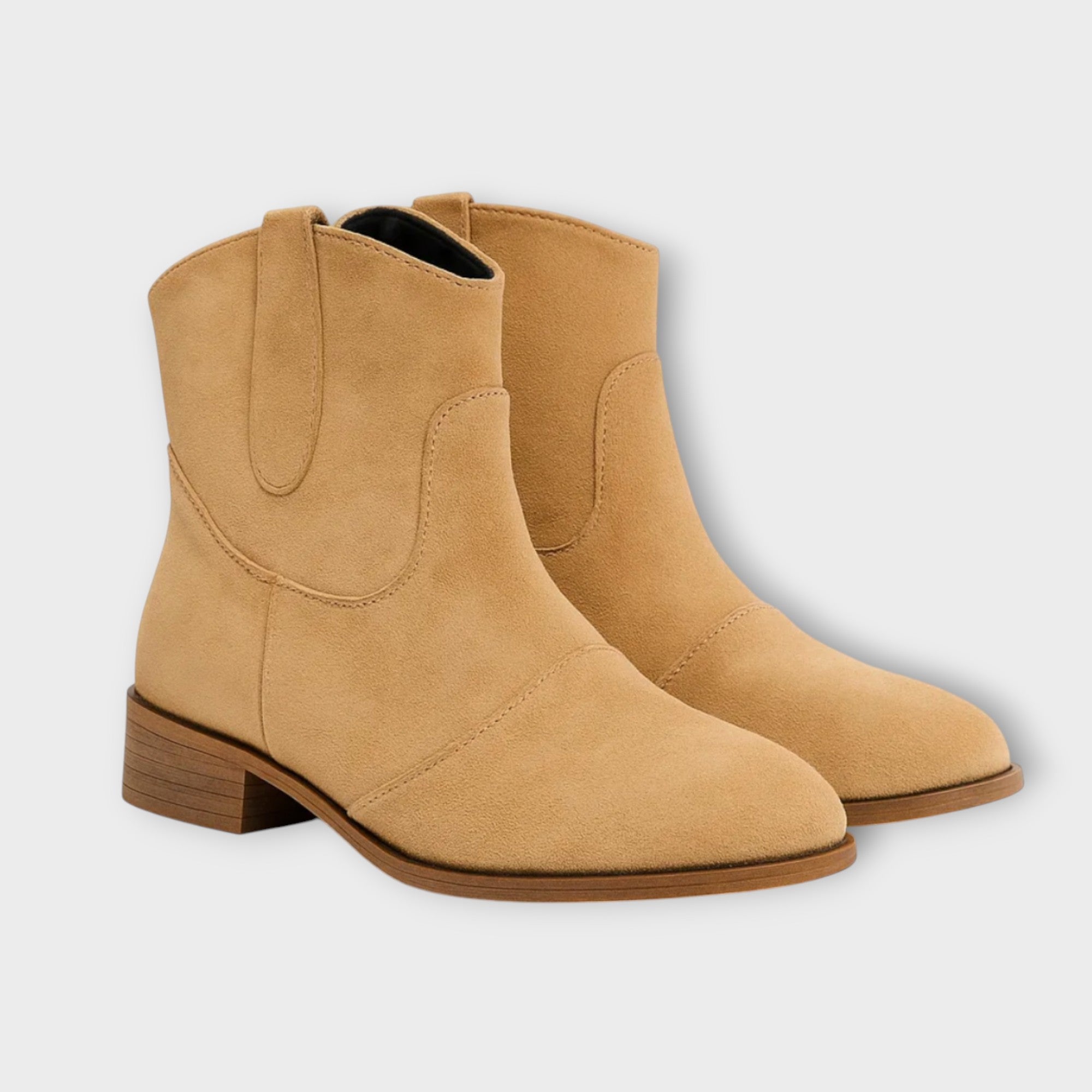Dames Suede Enkellaarsjes | winter
