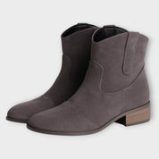 Dames Suede Enkellaarsjes | winter