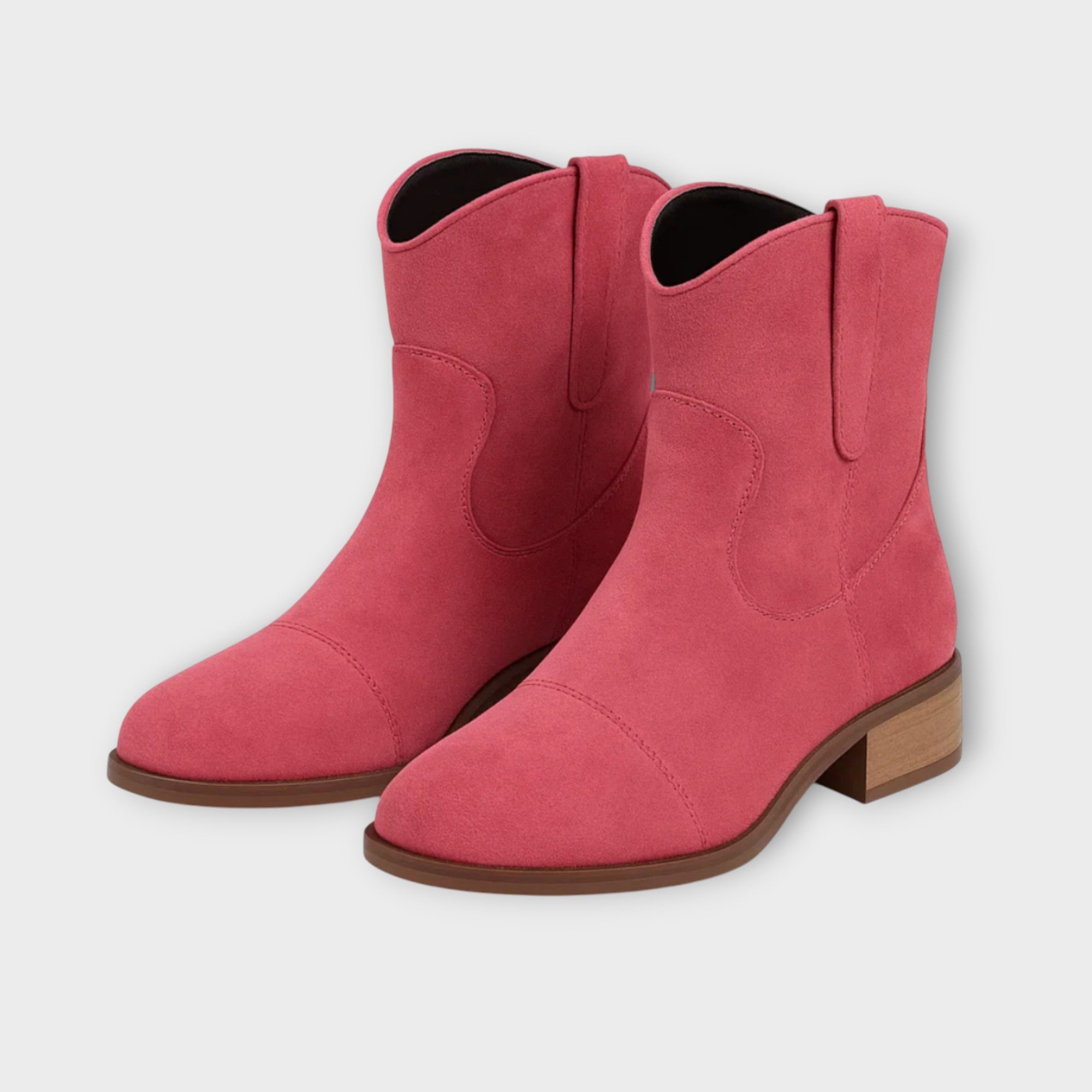 Dames Suede Enkellaarsjes | winter