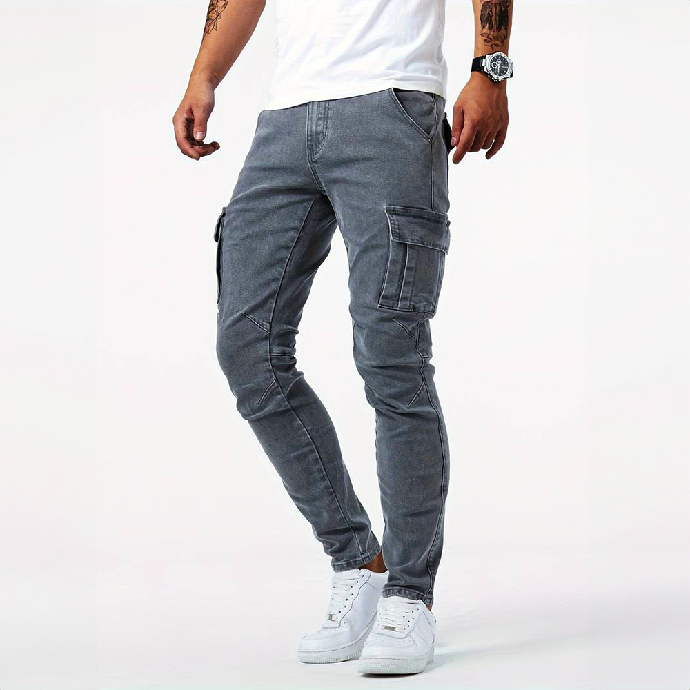 Laluna® | Stretchy Cargo Jeans