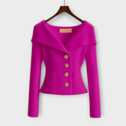 Dames Ribgebreide Cardigan | Winter