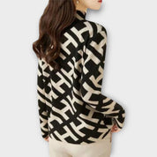 Dames Lange Coltrui | zwart leuke
