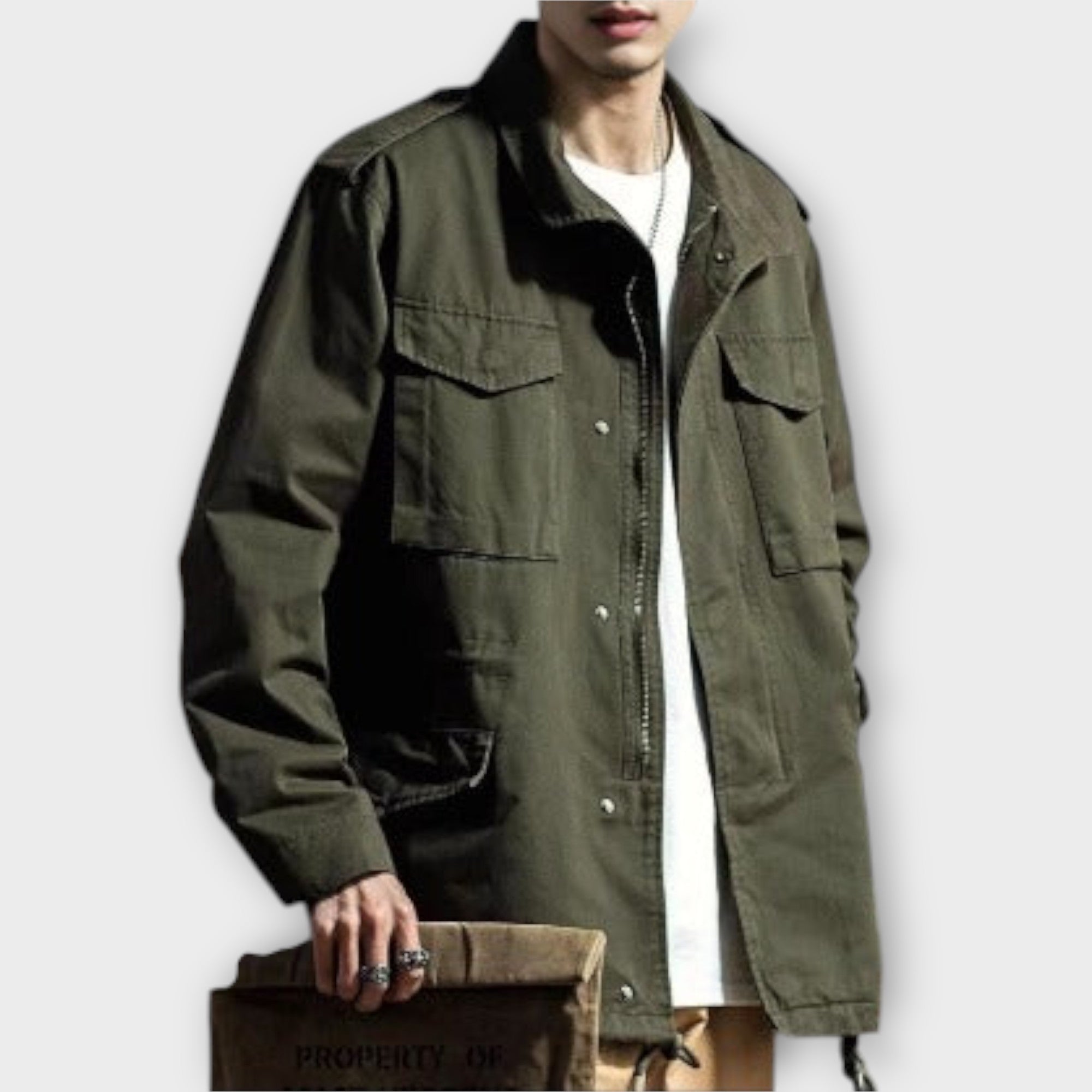 Heren Winter Parka Jas | waterdichte