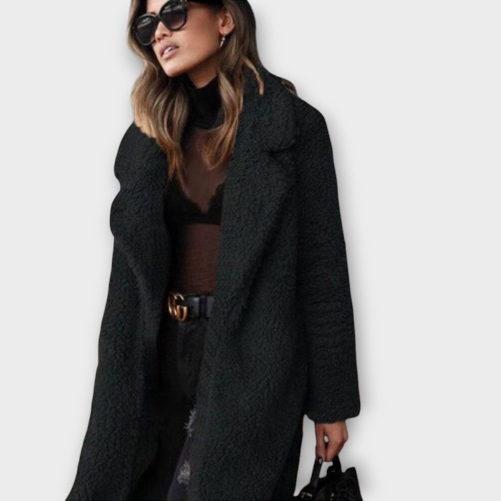Dames Lange Warme Vest | Fleece