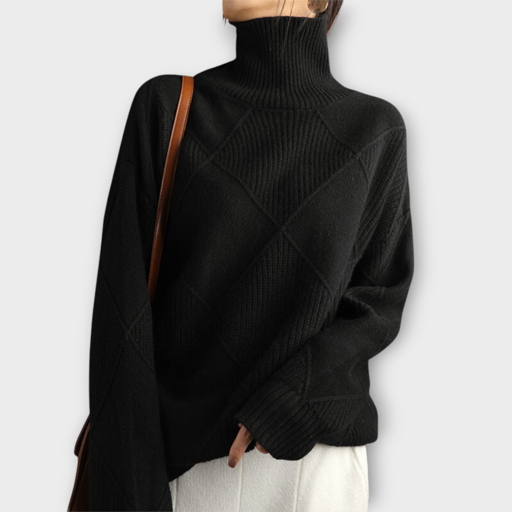 Dames Oversized Coltrui | Warme