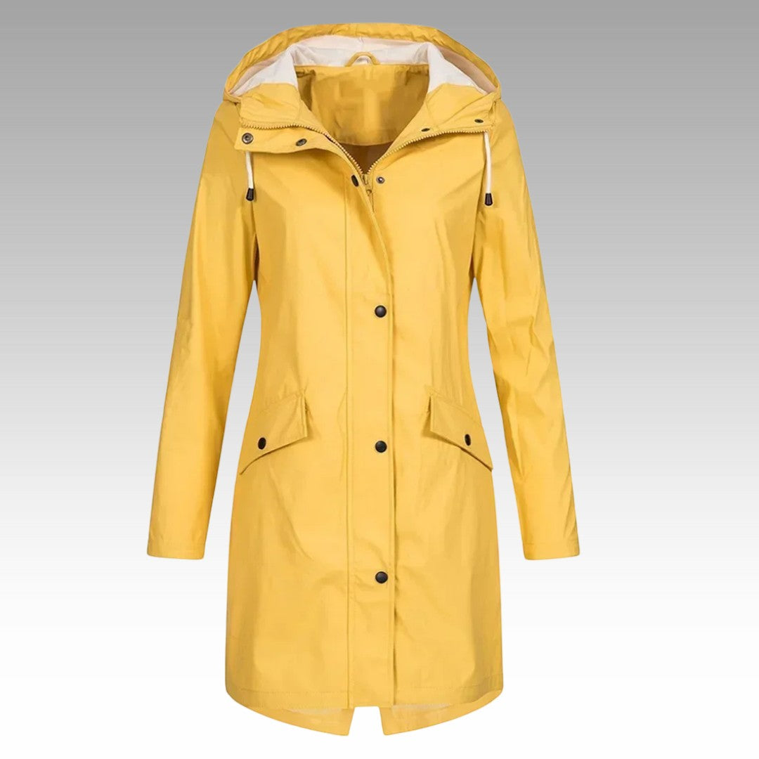 Dames Lange Regenjas | Waterdicht