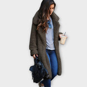 Dames Lange Warme Vest | Fleece