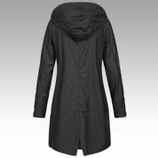Dames Lange Regenjas | Waterdicht