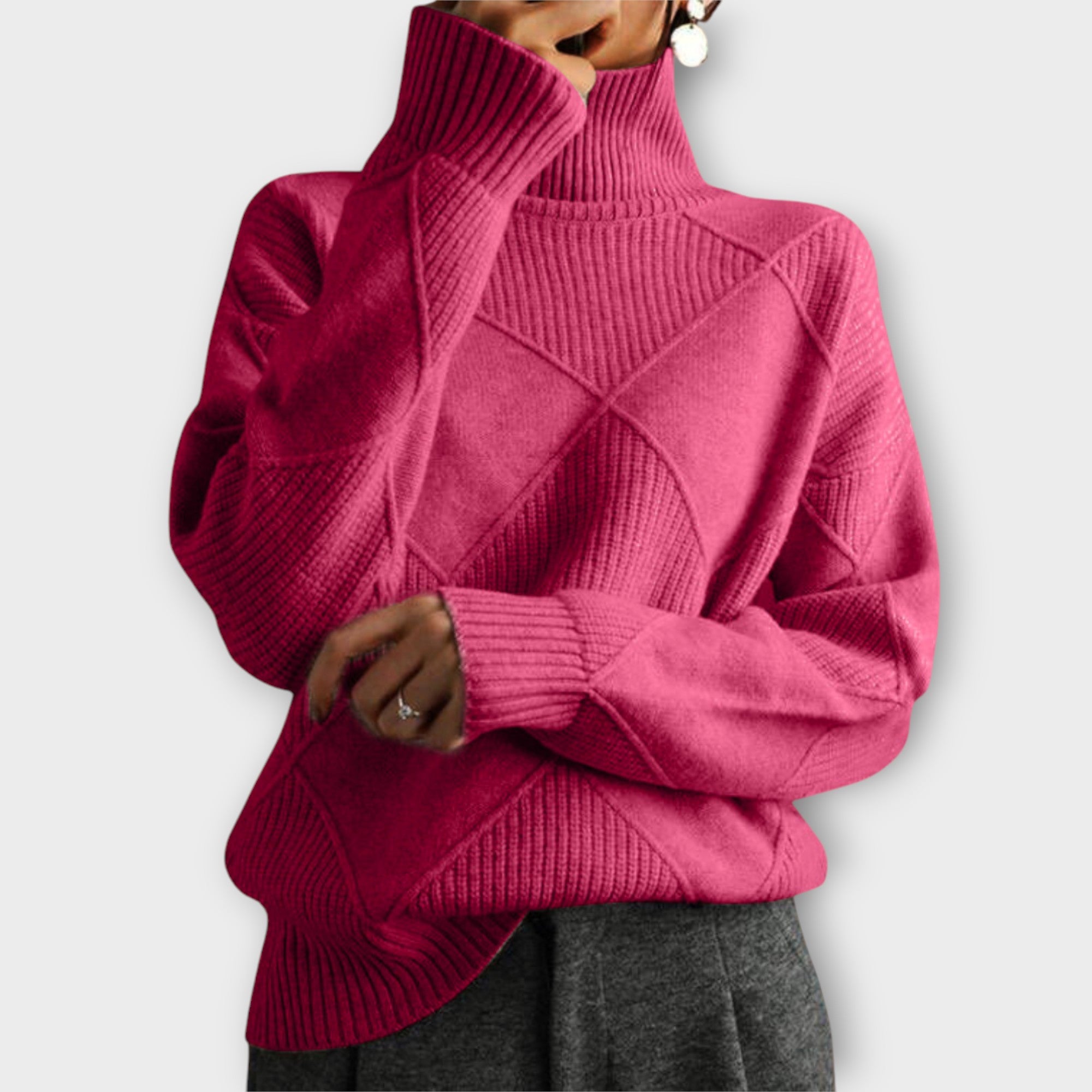 Dames Oversized Coltrui | Warme