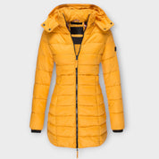 Dames Lange Winterjas | Gewatteerd