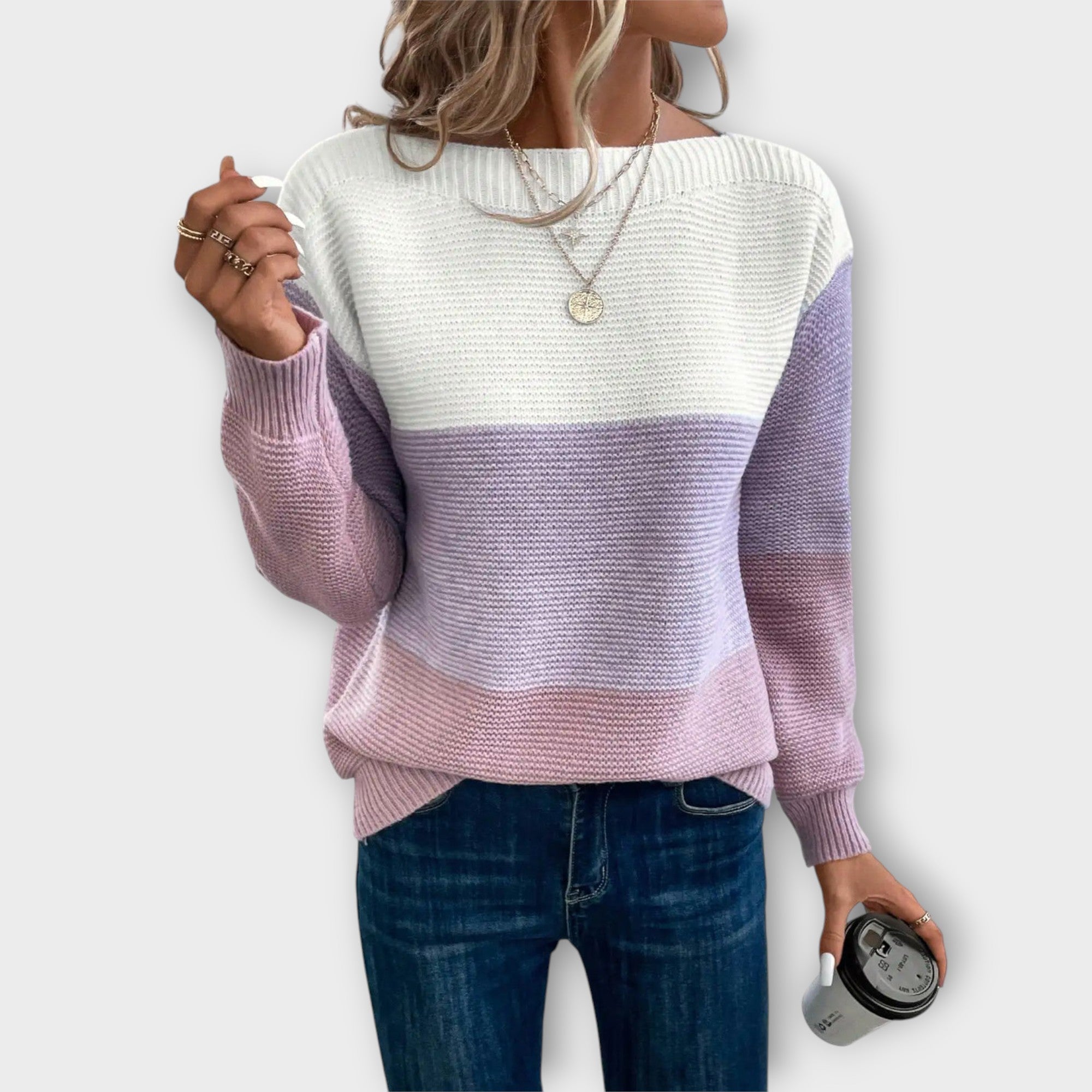 Dames Gestreepte Trui | Oversized