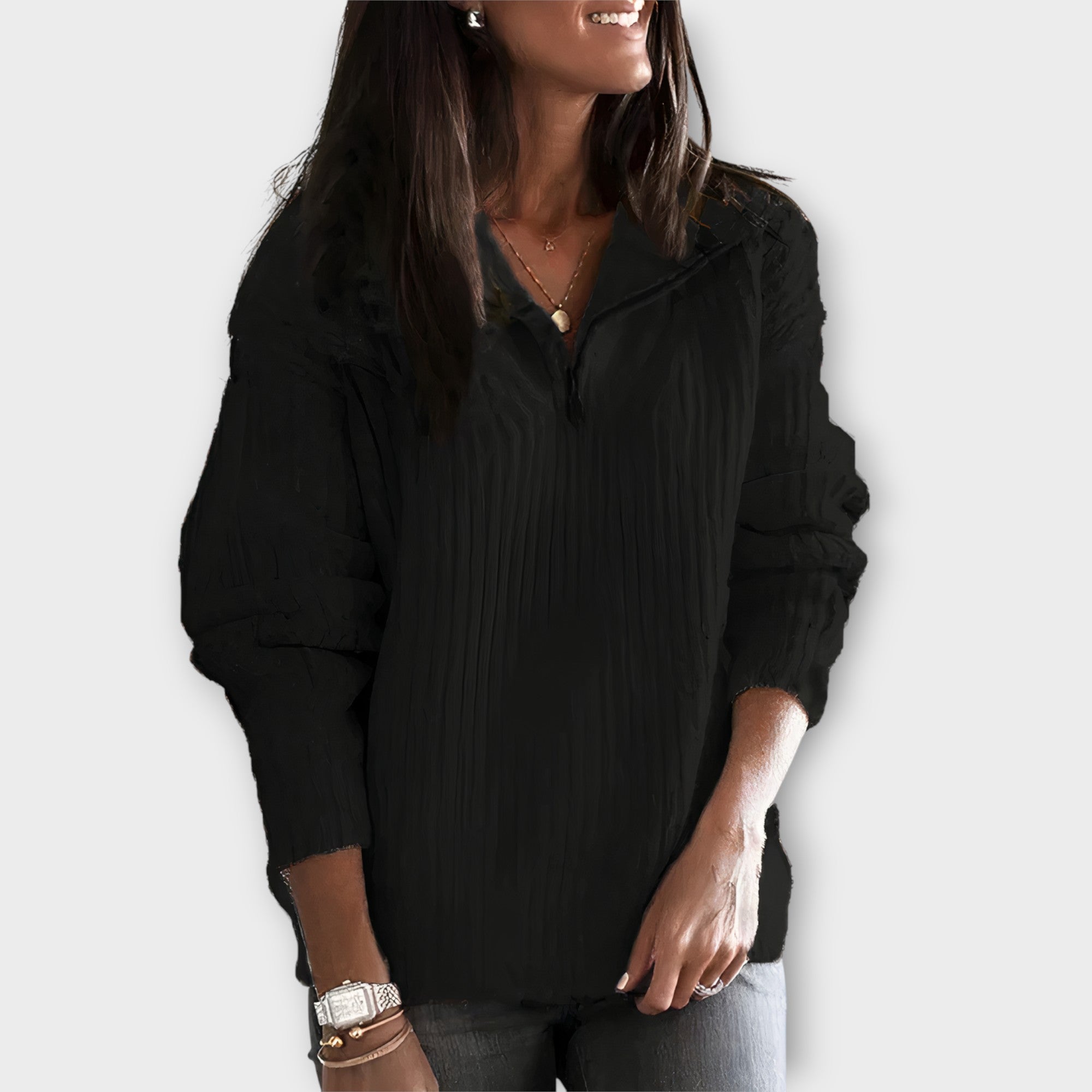 Dames Oversized Trui | Rits