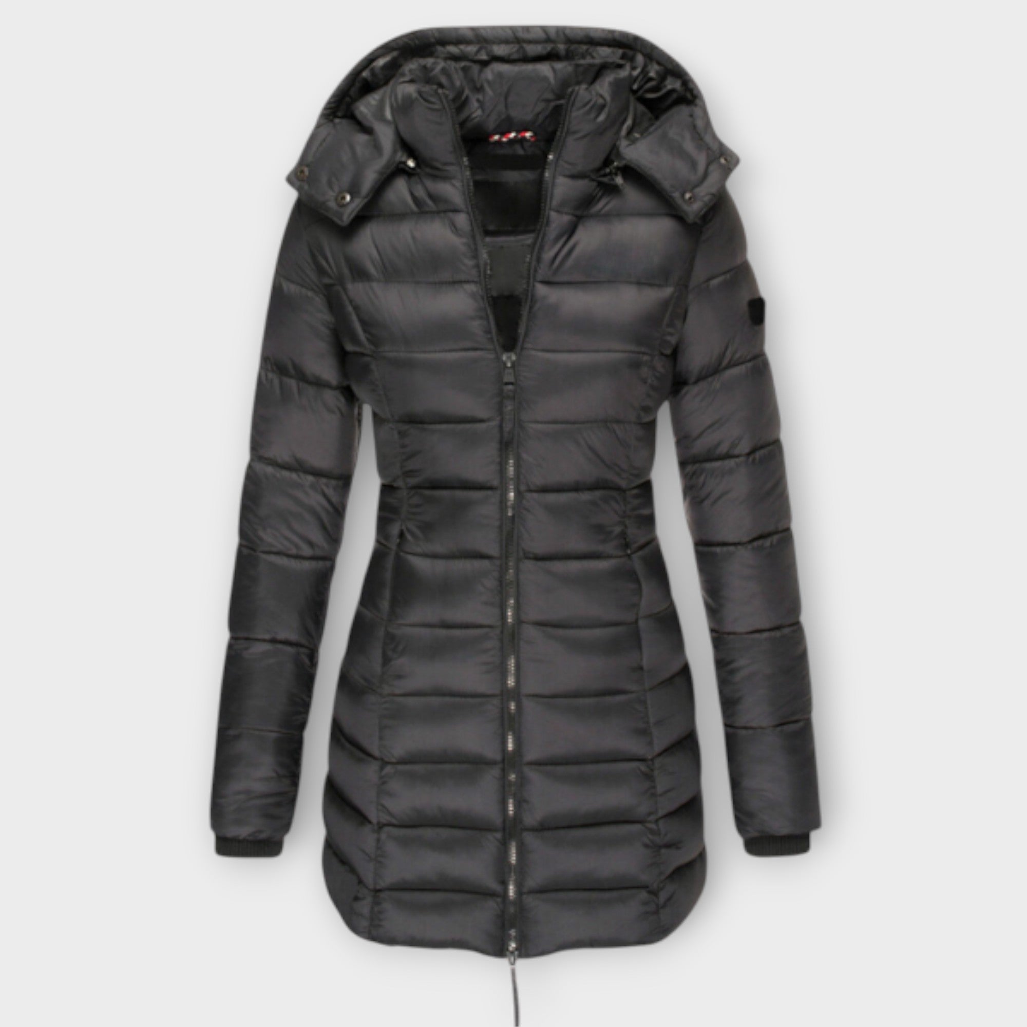 Dames Lange Winterjas | Gewatteerd