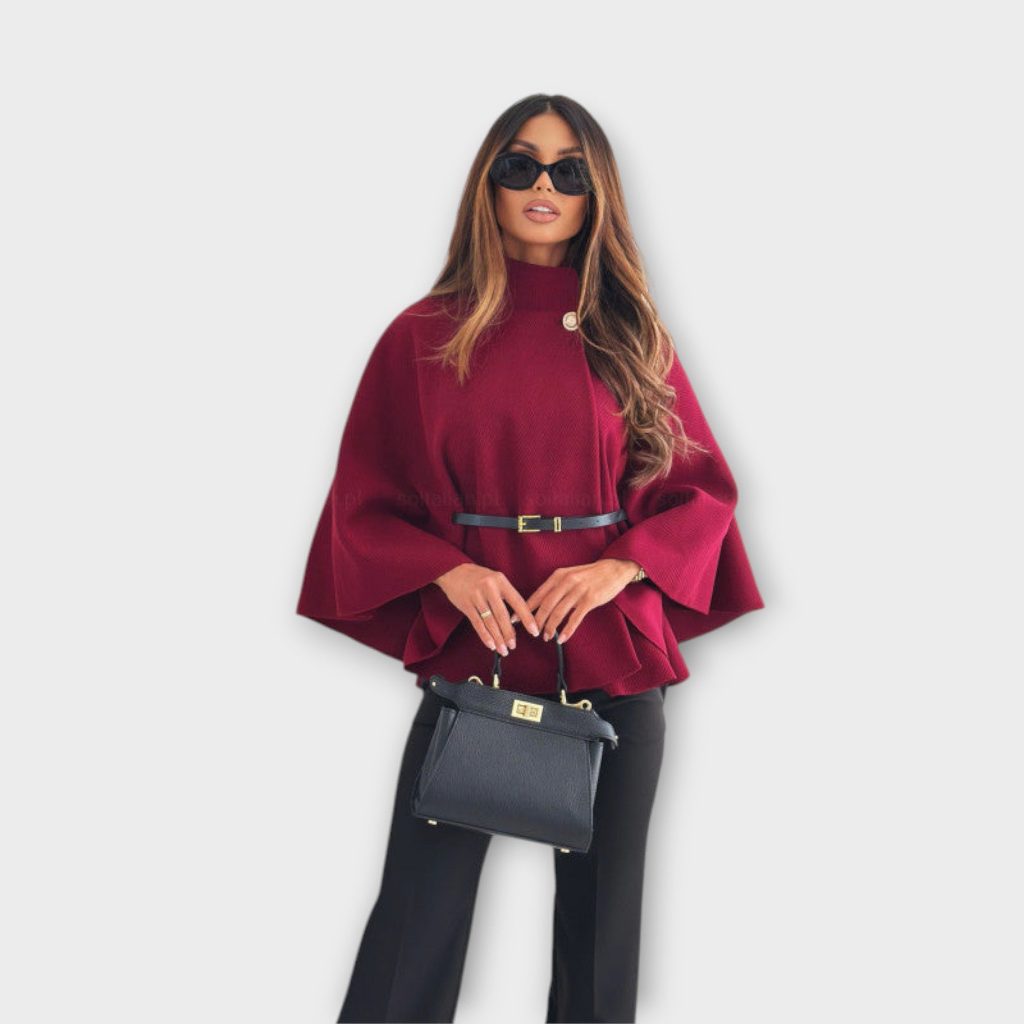 Dames Elegante Capejas | Met Ceintuur