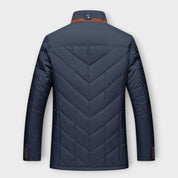 Heren Winter Gewatteerde Jas | zonder capuchon