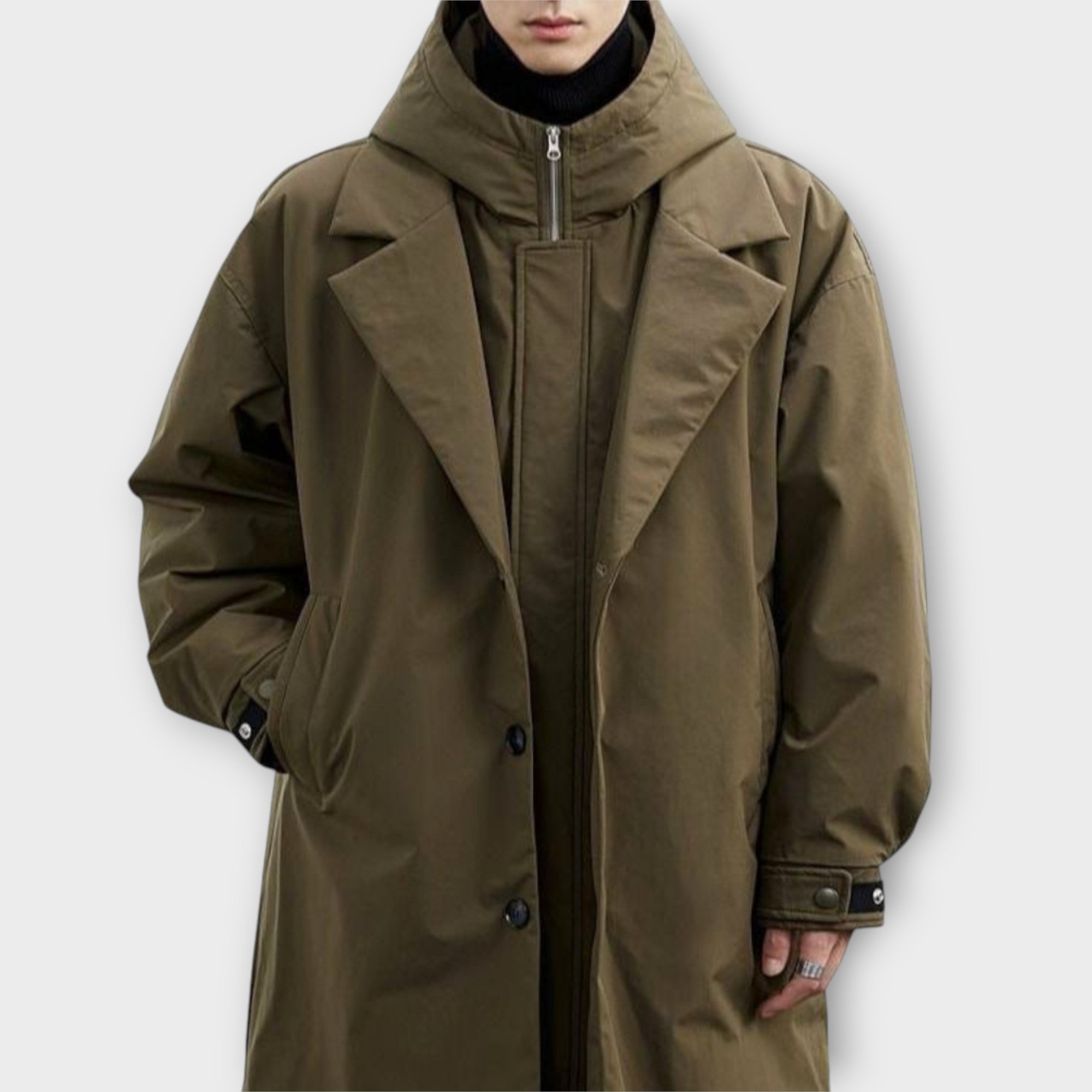 Heren waterdichte Parka | met capuchon