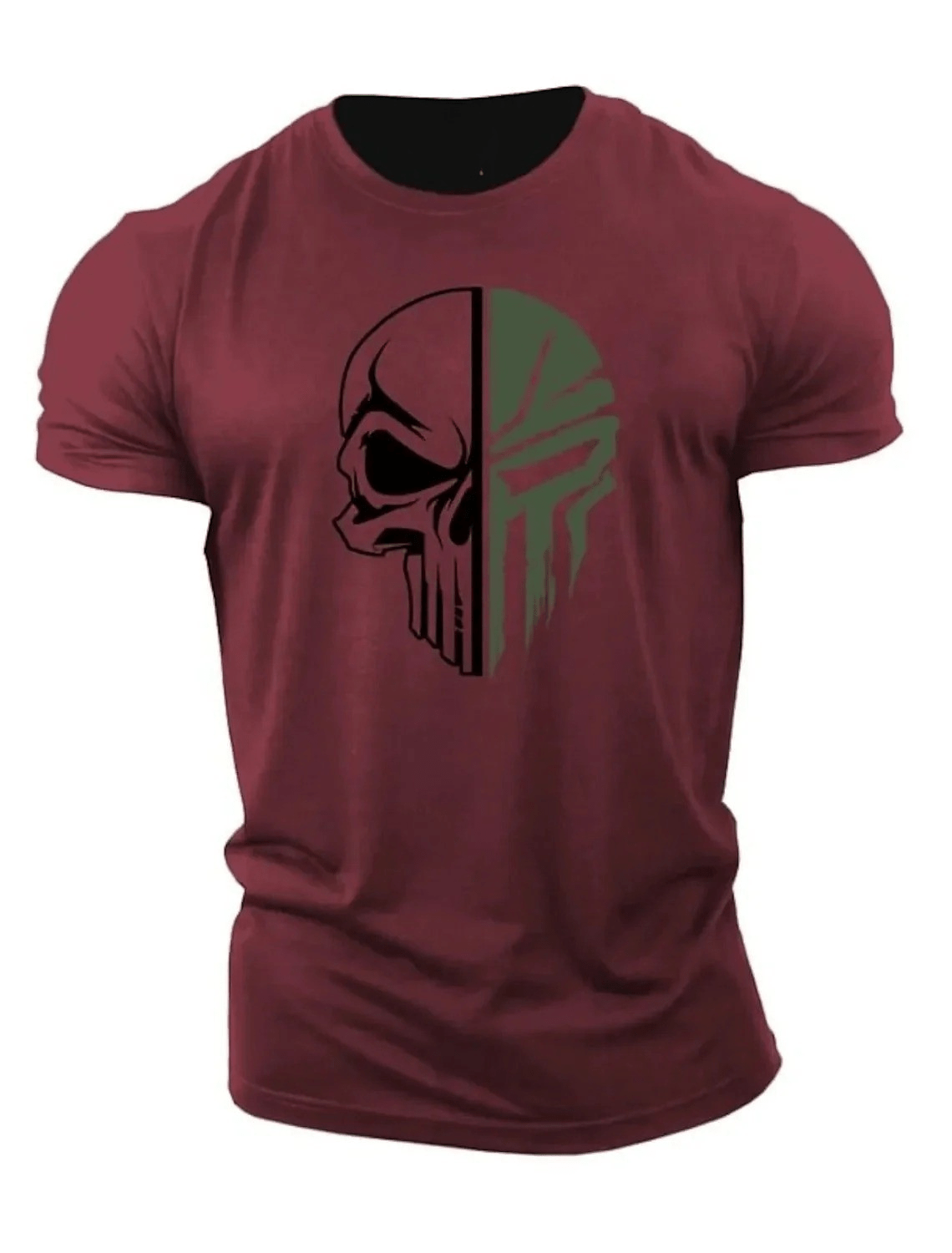 Victor™ – Militair Skull T-Shirt