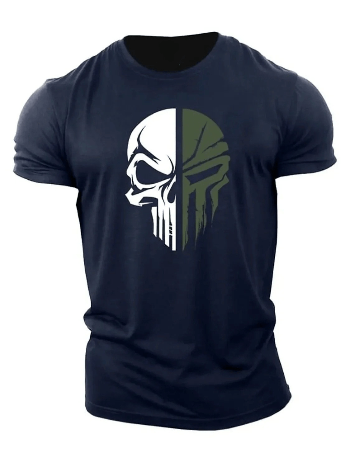 Victor™ – Militair Skull T-Shirt