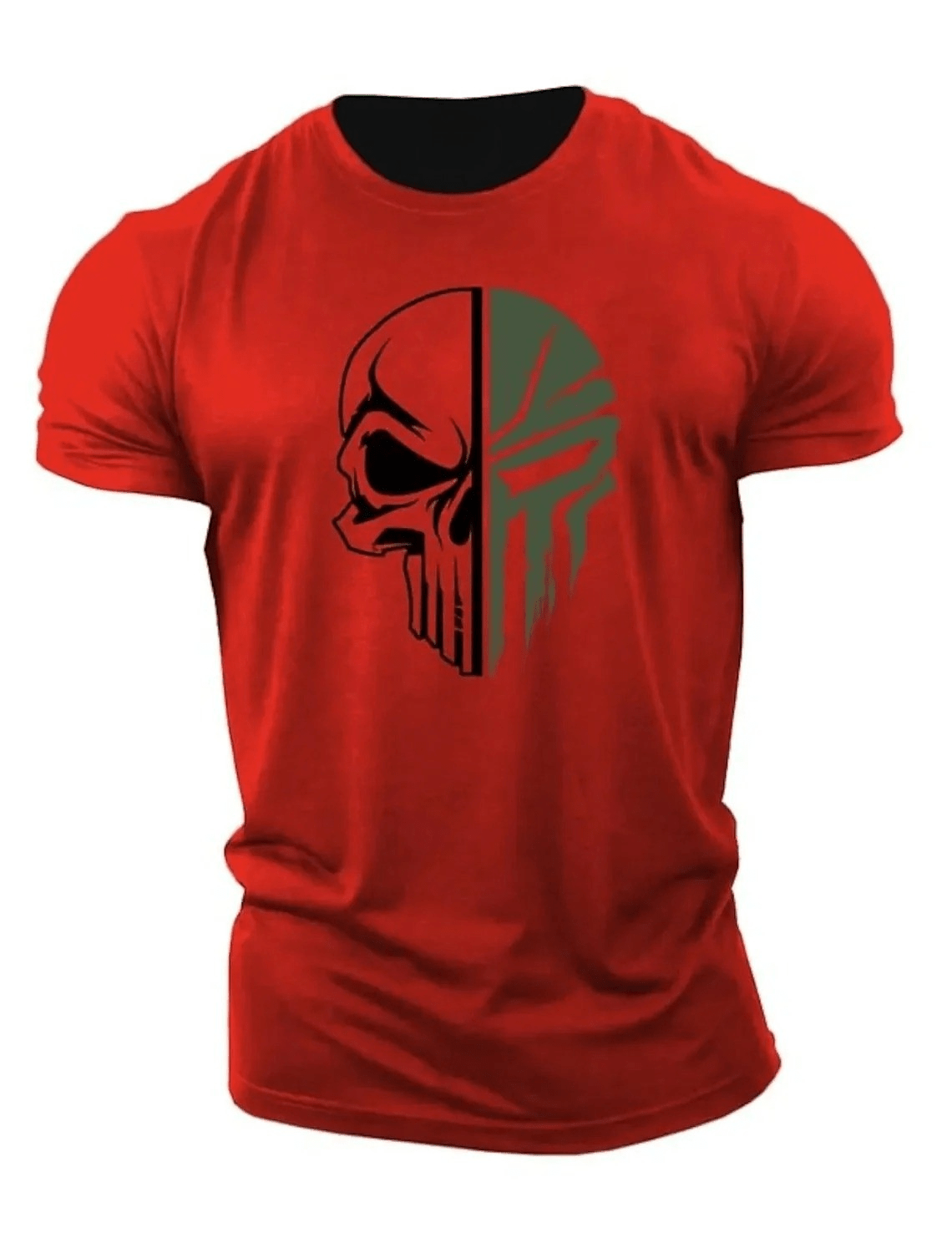 Victor™ – Militair Skull T-Shirt