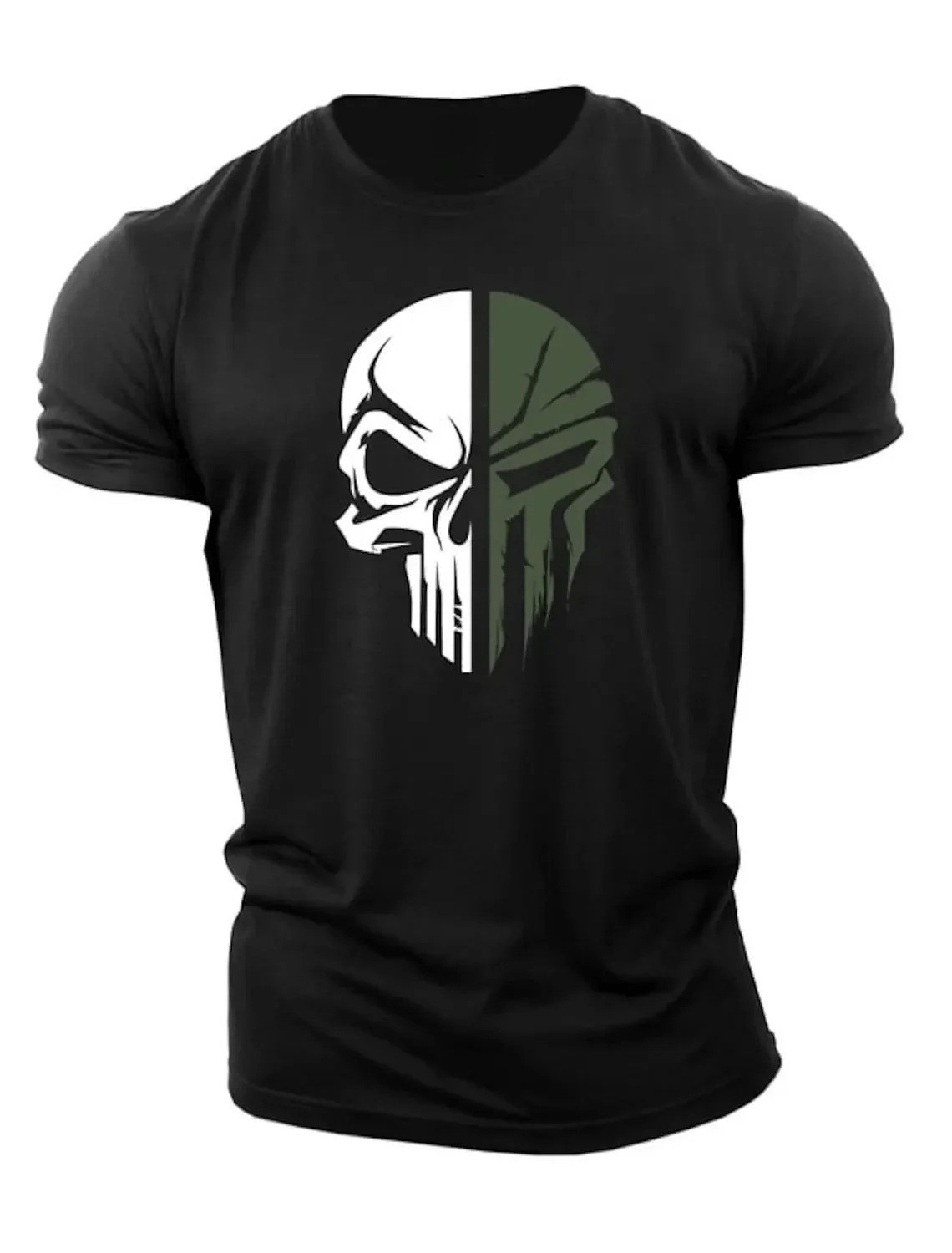 Victor™ – Militair Skull T-Shirt