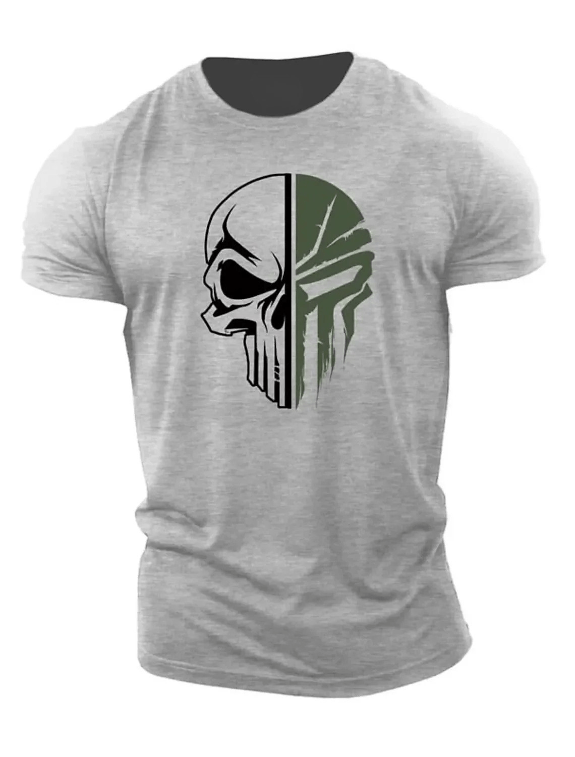 Victor™ – Militair Skull T-Shirt