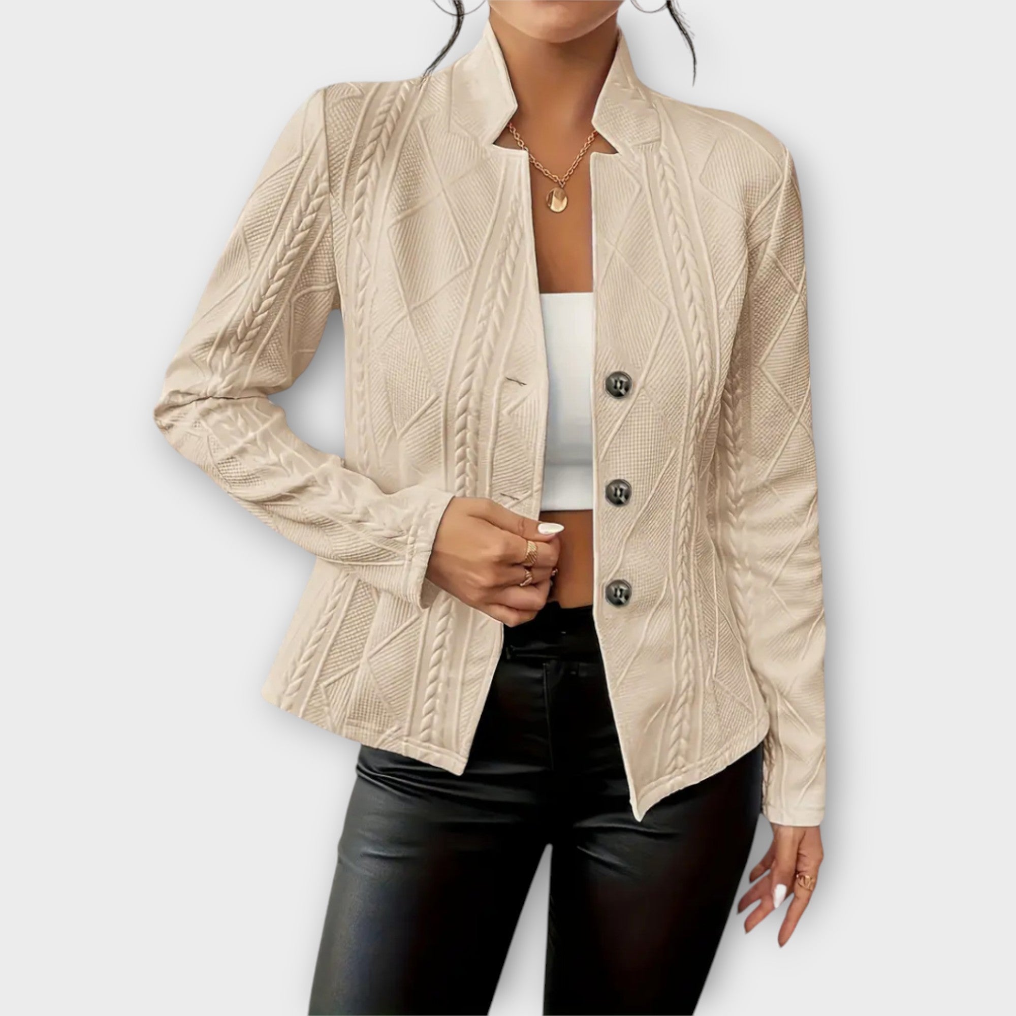 Dames Getailleerde Blazer | Tussenjas