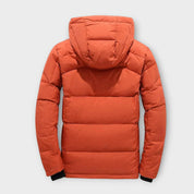 Heren winter gewatteerde parka | met capuchon